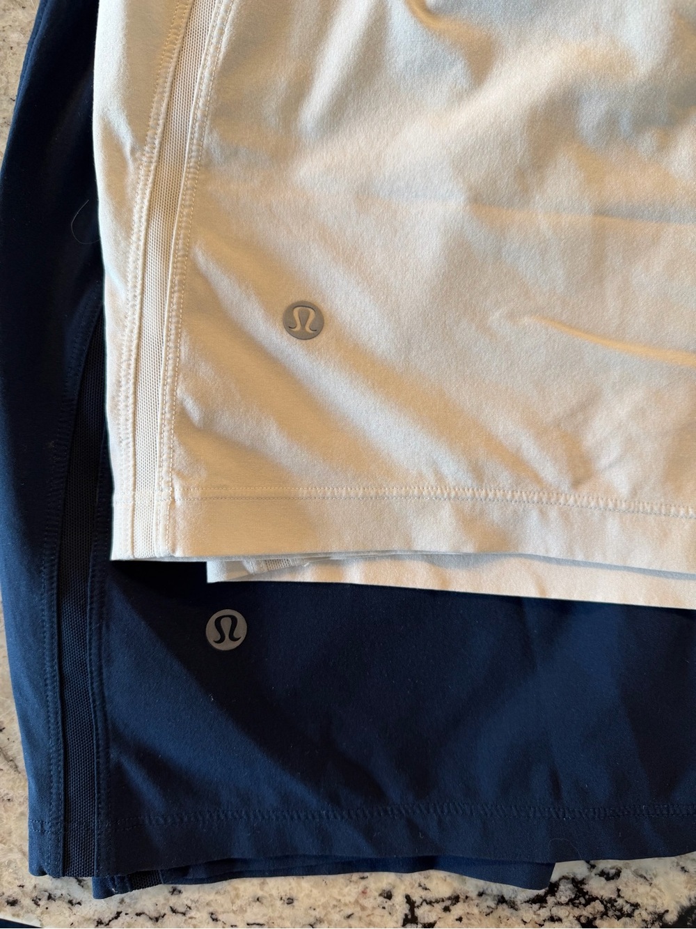 Lululemon Zeroed In Shorts Set in Navy & White